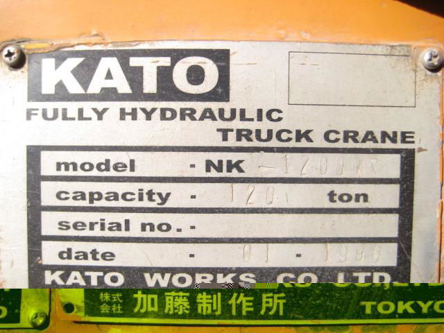 Used 120T KATO Crane for Sale 3