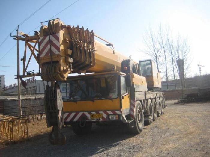 Used 160T LIEBHERR LTM1160 truck crane 2