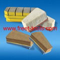 Diamond polishing blocks