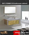 Fashional stainless steel bathroom cabinet 1