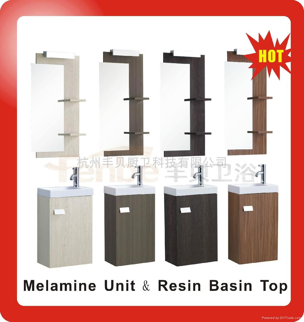 European Melamine bathroom cabinet