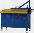 Tube feeding and testing machine for