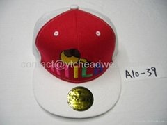 custom fitted cap without buckle
