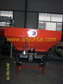 one and double discs broadcast spreader/sower