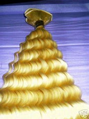 machine weft hair