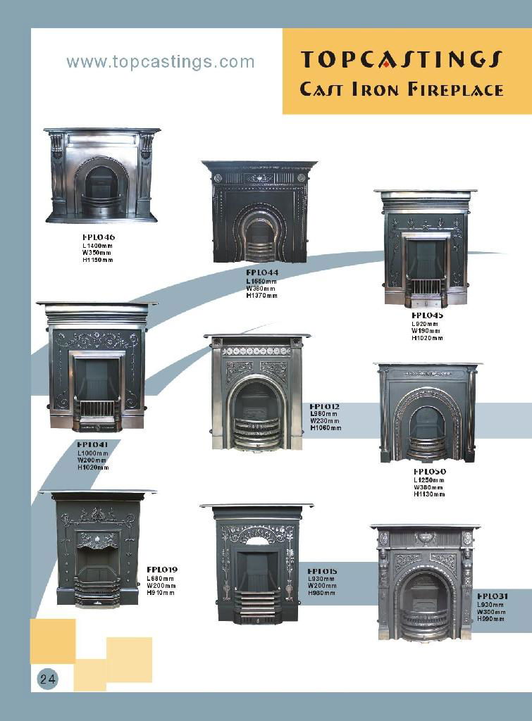 cast iron fireplace