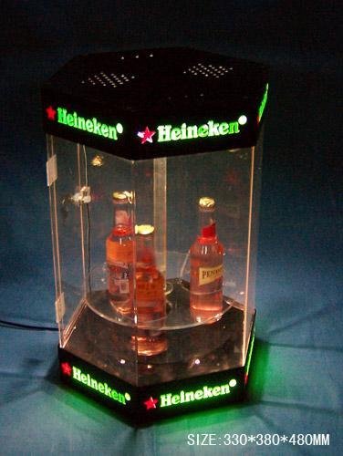 drink display lightbox