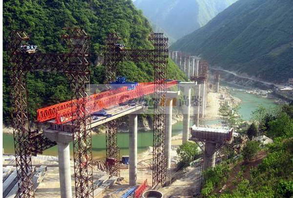 Precast Beams Launching Crane 5