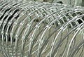 Razor barbed wire mesh