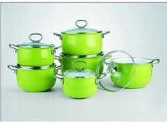 carbon steel wok cookware/kitchenware set