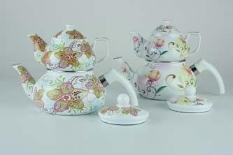 Enamel Teapot and cookware/kitchenware set  (with janpanese enamel)