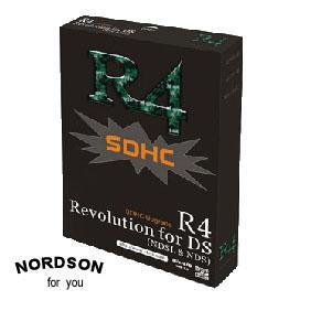 R4 SDHC DS SLOT-1 flash carts support SDHC