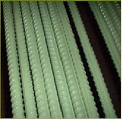 Epoxy coated rebar