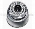 vandal proof dome camera with infrared led 1