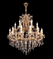 crystsl chandelier