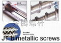 The screw and barrel of Bimetallic-alloy 