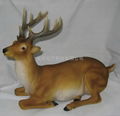 Polyresin deer ornament