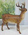 Polyresin deer ornament 1