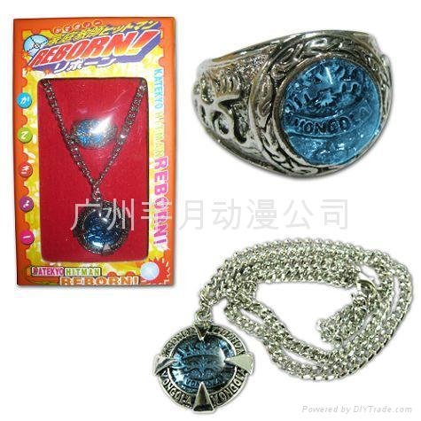 Kingdom Hearts box Micky necklace+key chain 3