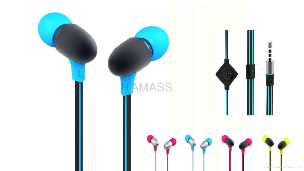 very cool nice color cable earphone