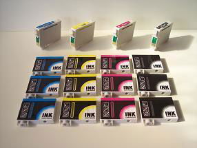 A+B ink cartridges for Epson73N,T0711-T0714(NEW)