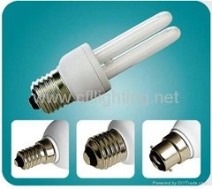 Tri- phosphor Powder CFL Lamp Compact fluorescent lamp 2U lamp T3-EDU01