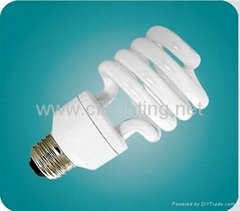 Semi-Spiral Tri- phosphor Power CFL Lamp ESL Compact fluorescent lamp T3-ESS04