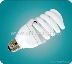 Full Spiral Tri- phosphor Power CFL Lamp ESL Compact fluorescent lamp T3-EFS04