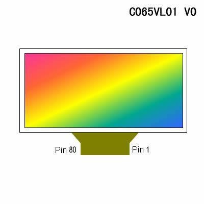 AUO6.5寸液晶屏(数字屏)C065VL01 V2