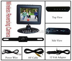 3.5 TFT-LCD Wireless Back-Up Camera 