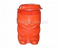 plastic     dustbin   moulds