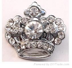 crown decorative rivet