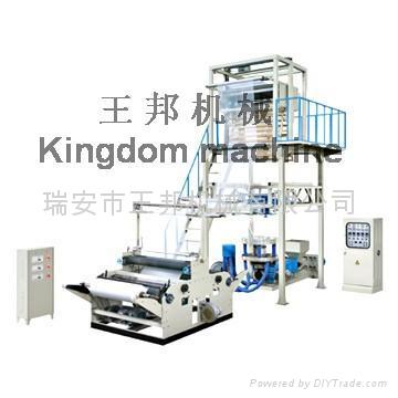 double layer blown film machine 4