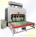 short cycle melamine laminating hot press machine 1