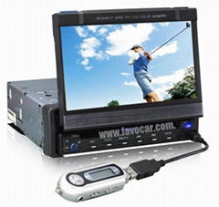 7" Car Dvd Player with touch screen/USB