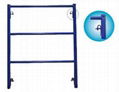 scaffolding frame system & twist lock