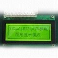 192 x 64 Dots Graphics LCD Module with yellow/green LED backlight
