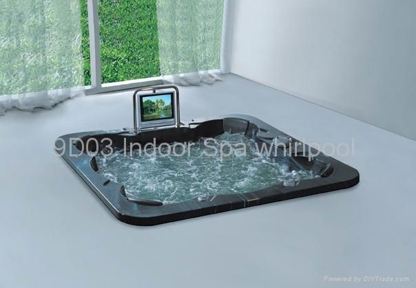 Indoor spa bathtub Projecting 3