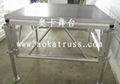 Movable stage(Aluminum stage,Combine stage,Plywood truss,Glass stage,Stage)  3