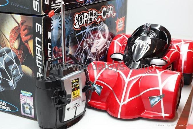 hot selling  spider man rc car