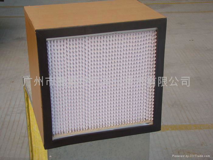 Pleat HEPA filter(deep filter;absolute filter) 3