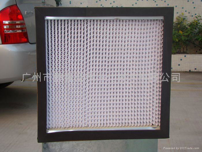 Pleat HEPA filter(deep filter;absolute filter) 4