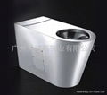 stainless steel P-trap disable toilet 1