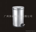 stainless steel dustbin