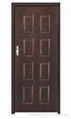 PVC coated metal door 1