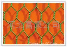 pvc coated hexagonal wire mesh