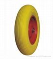 PU wheels/Rubber Wheels/tires and wheels  PR1602