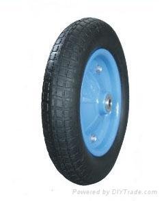 PU wheels/Rubber Wheels/tires and wheels  PR1602 2