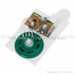  Sound module for greeting card