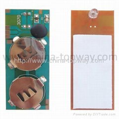 2 batteries led module for pop display